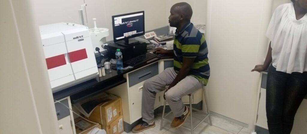 State-of-the-art food testing laboratory in Kenya with advanced HPLC, GC-MS, and PCR equipment, highlighting the evolution of food safety testing.